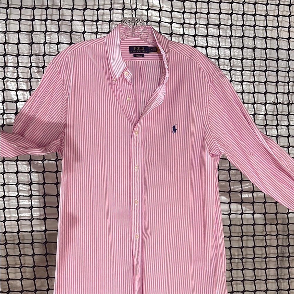 Polo by Ralph Lauren Pink Casual Button Down Shirt never worn